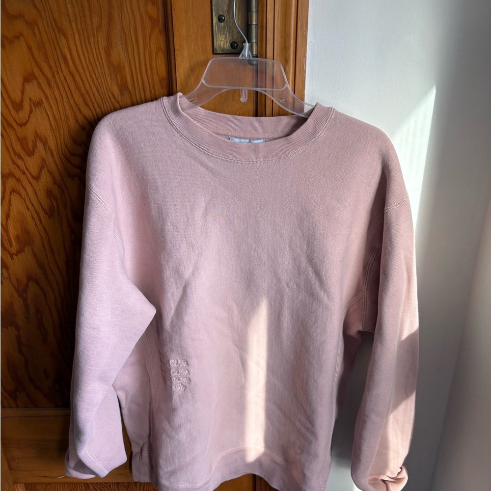 Mayfair Group Self Love Club Blush Pink Crewneck Sweatshirt